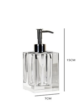 样板房间酒店浴室饰品搭配套装洗手台面水晶乳液瓶大理石托盘组合