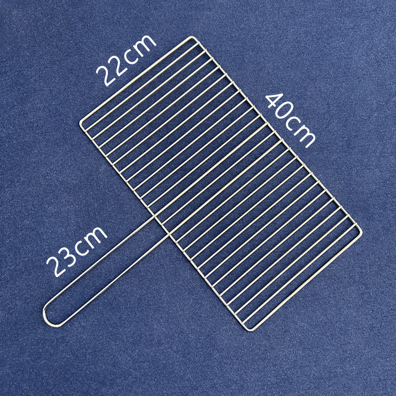 烧烤网片烧烤炉子网片不锈钢网片直火烤网长方形网架架子厨房用品