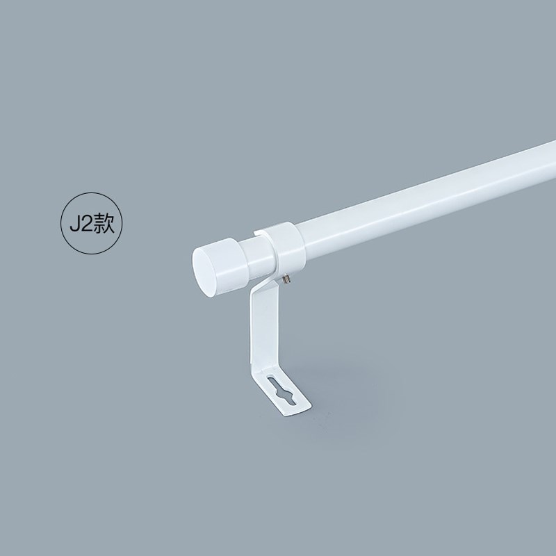 超细门帘杆伸缩罗马杆窗帘杆细杆子纱帘打孔安装衣帽试衣间隔断杆