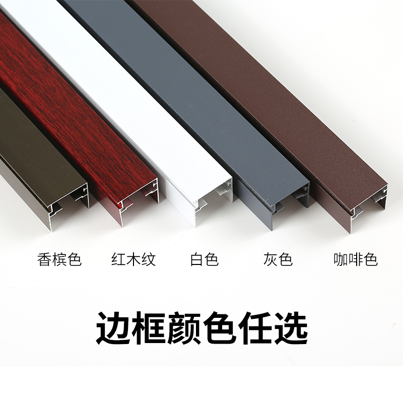 折叠移门带锁厨房卧室卫生间淋浴房阳台蜂巢免打孔铝合金隔断门帘