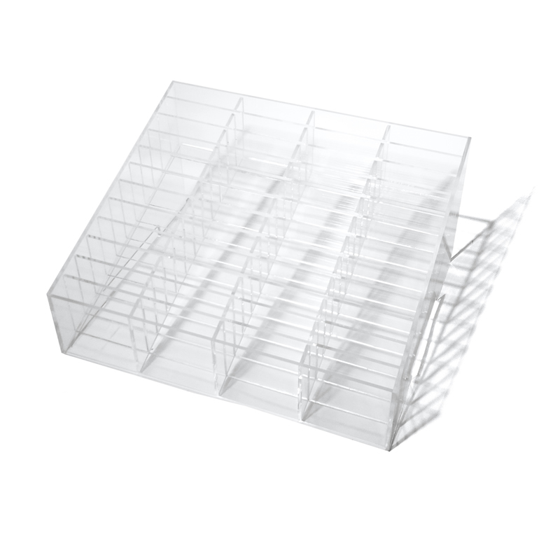 宣传单展示架亚克力明信片资料展架便签本册收纳架桌面存放手机盒