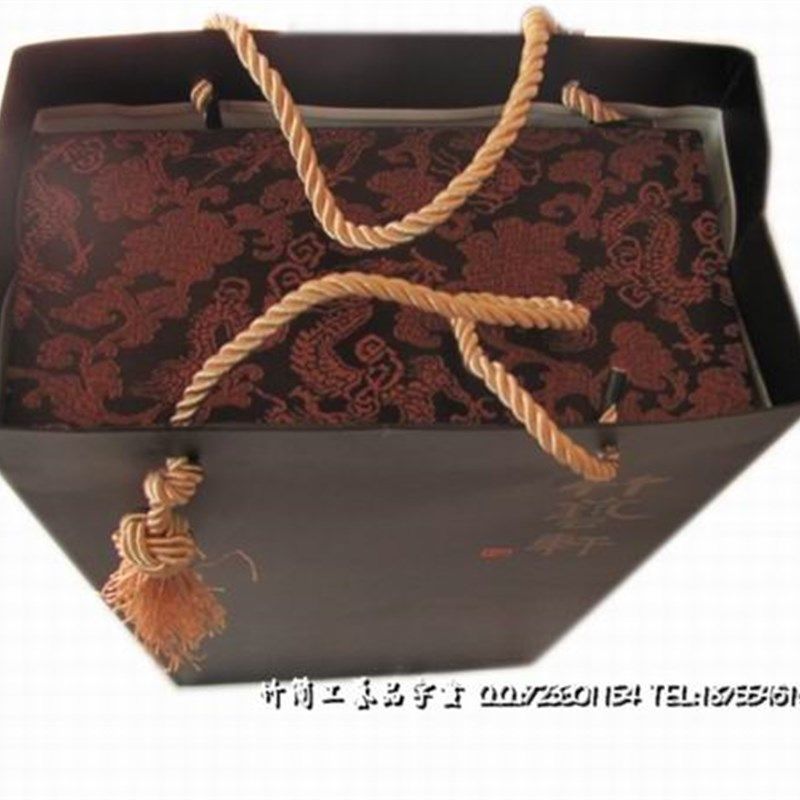 竹简竹刻礼盒套装工艺品礼盒包装盒 锦盒 适装30和36厘米以内竹雕