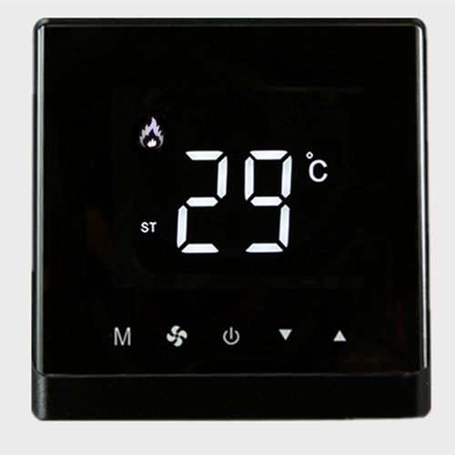 地暖温控器地热暖气控制器水暖温控开关线控器电采暖液晶控制面板