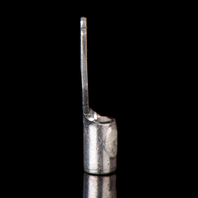 紫铜焊口 UT叉型裸端头UT1-3 Y型接线端子 U型铜端子 镀银 1000只