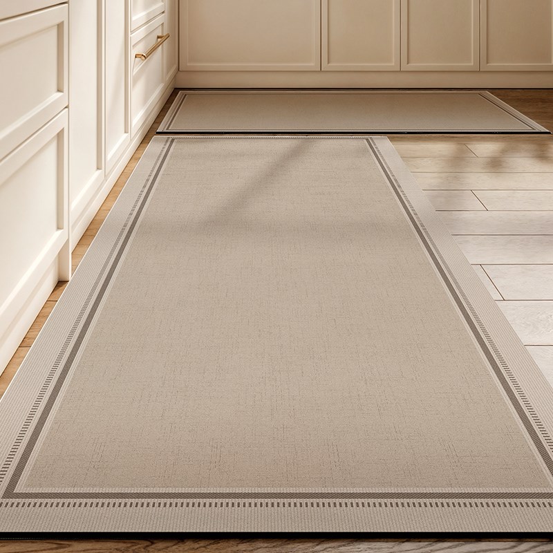 厨房地垫防滑防油可擦免洗专用2024新款吸水耐脏家用脚垫子硅藻泥