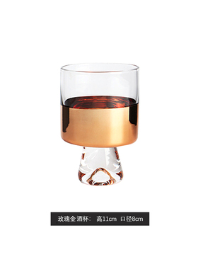 轻奢酒具组合家用大容量酒壶搭配法式红酒杯 几何造型桌面摆件
