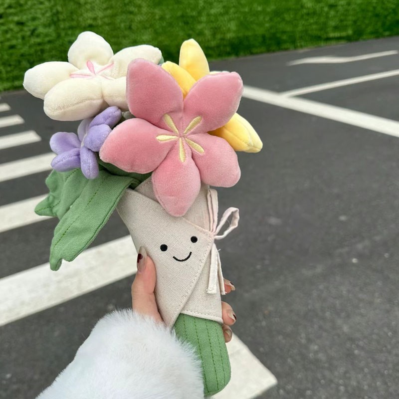 创意毕业花束手捧花生日礼物女生送女朋友闺蜜女友七夕情人节礼物