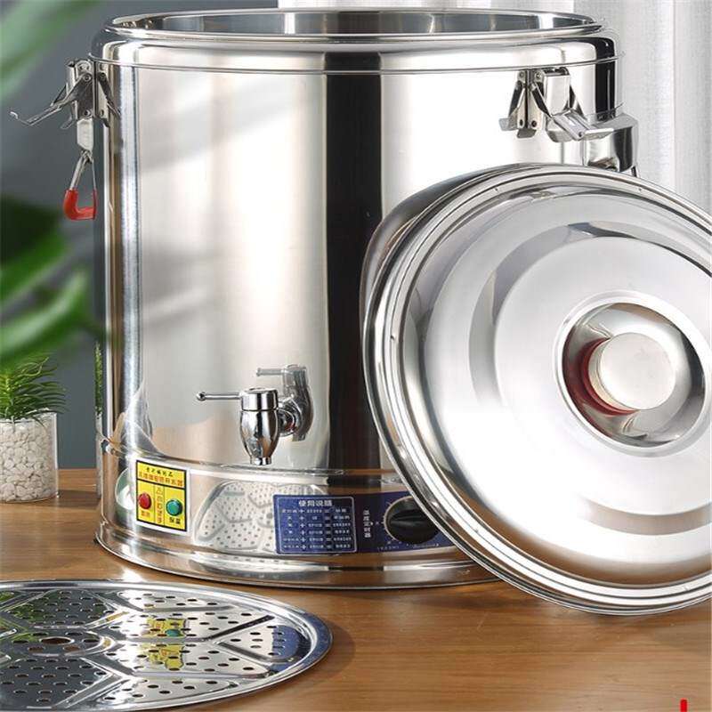 商用电热不沾底保温豆浆桶平底蒸煮豆浆熬汤粥不糊底煮浆机豆浆机