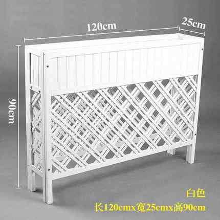促碳化木架盆景架绿植加厚露台木花箱园艺隔栅隔断落地展示花架厂