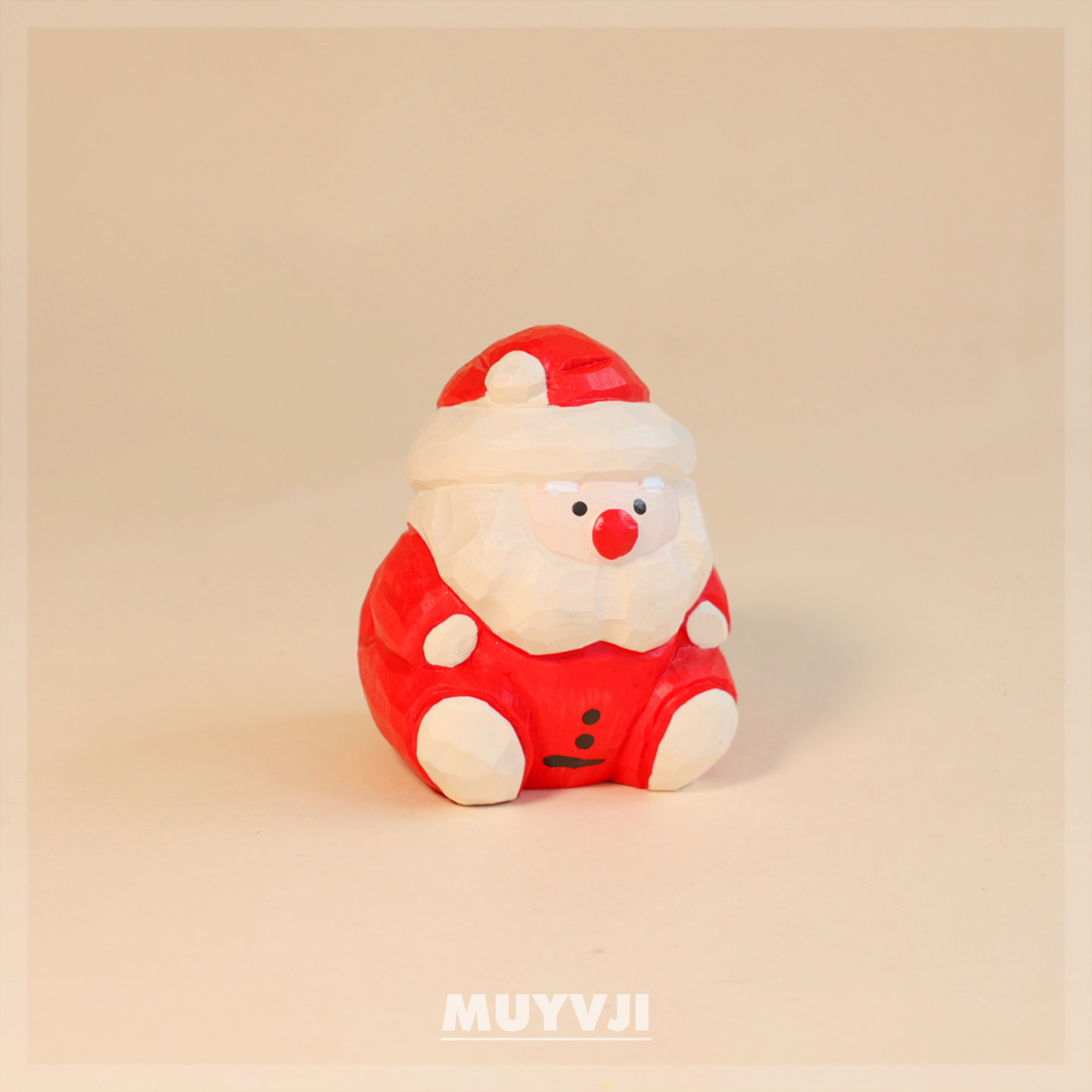 手工木雕圣诞树丨木制玩偶桌面摆件可爱创意儿童圣诞节情人节礼物