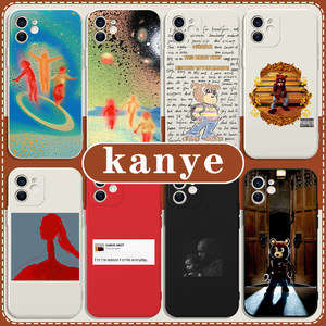 kanye手机壳苹果14华为mate60侃爷iPhone15Promax小米13美式嘻哈OPPO辍学熊vivo12west40周边11同款30专辑50x