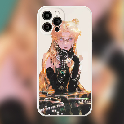 珠宝美女手机壳适用于苹果131415mini华为Nova7Pro小米11OPPOvivo X20Plus