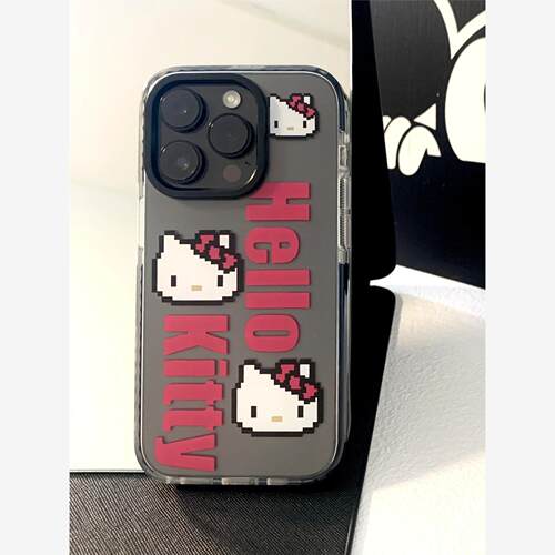 helloKitty苹果14Promax手机壳15新款iphone13pro透明12mini可爱11少女xsmax哈喽xr凯蒂猫78plus全包xs保护套