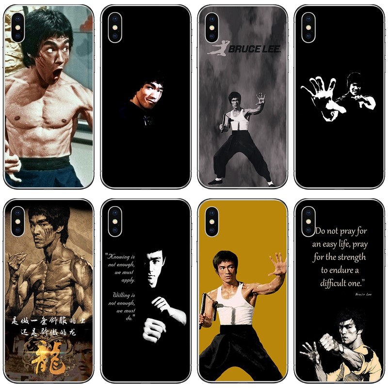 李小龙功夫电影手机壳适