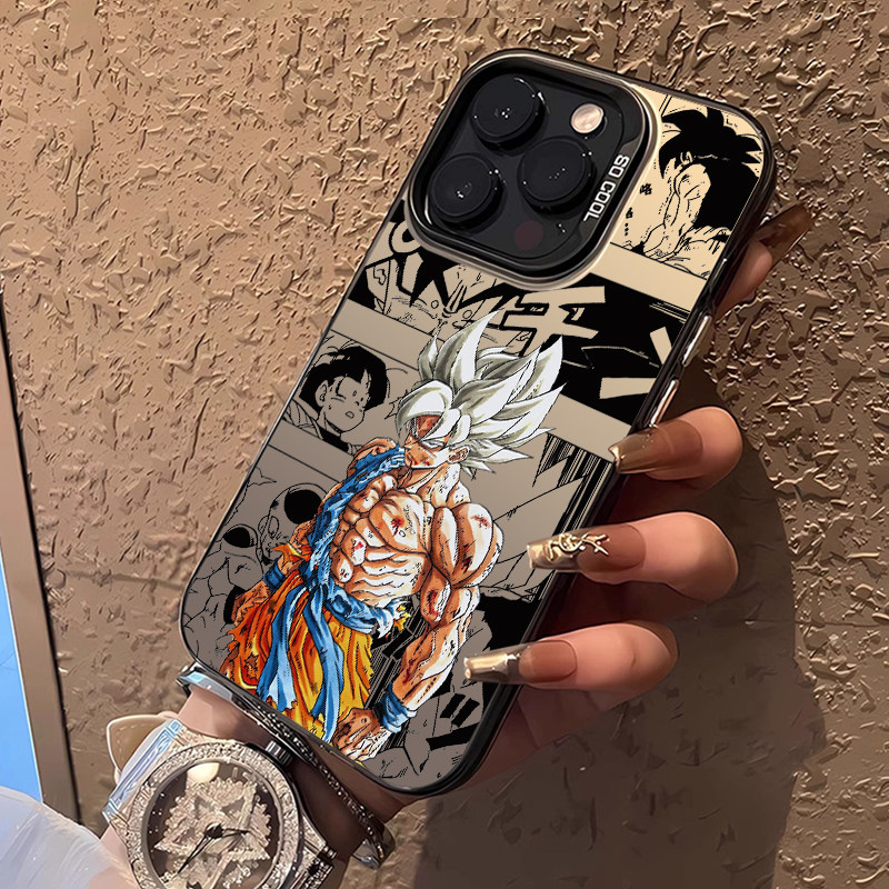 适用一加ace2v七龙珠手机壳opporeno11pro悟空12彩银3新款1+9贝吉塔k10X超级赛亚人8鸟山明findx7动漫6男5十4