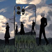 夏油杰五条悟咒术回战手机壳适用于苹果13华为p50小米11OPPOa55vivoiqooneo8一加三星防摔硅胶全包软壳个性