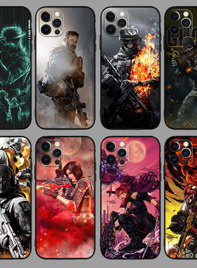 使命召唤COD12液态硅胶手机壳适用13小米11苹果15红米K50一加VIVOX90小米13挂绳IQOO10华为MATE60PRO全包NOVA