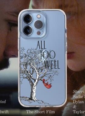 Taylor Swift霉霉ALL TOO WELL透明手机壳适用苹果iPhone12/13Pro
