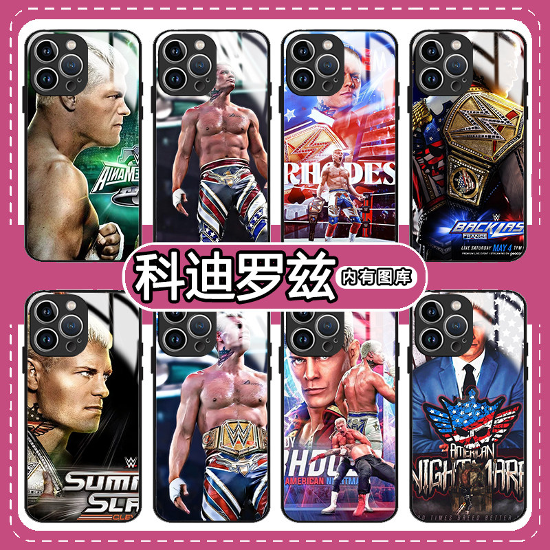 WWE手机壳苹果13华为mate