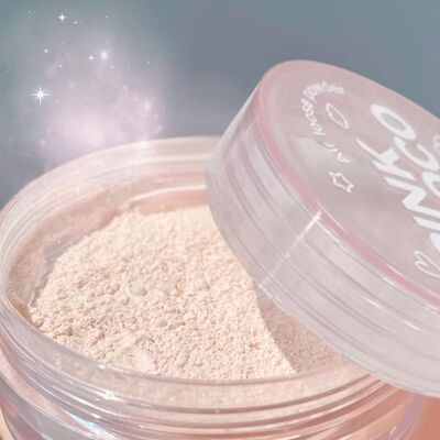 果冻空气定妆散粉防水防汗持久