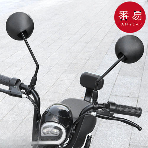 后视镜/自行车A1pn008-电动车圆镜倒车镜简易电瓶车后视镜反光镜