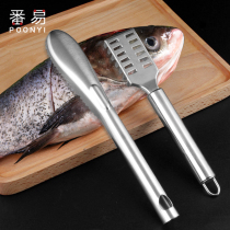 Household stainless steel scale planer and scaler, manual fish killing and scaler tool, kitchen scaler and scaler