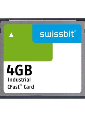 SFCA004GH3AA1TO-C-MS-226-STD INDUSTRIAL CFAST CARD F-600 4