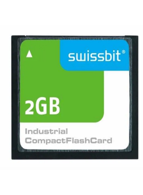 SFCF2048H1AF2TO-I-DS-517-STD MEMORY CARD COMPACTFLASH 2GB SL