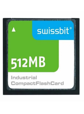 SFCF0512H1AF1TO-C-MS-517-STD MEM CARD COMPACTFLASH 512MB SLC