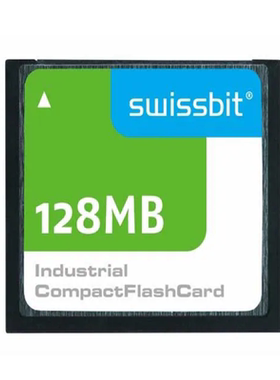 SFCF0128H1BK1TO-I-MS-553-SMA MEM CARD COMPACTFLASH 128MB SLC