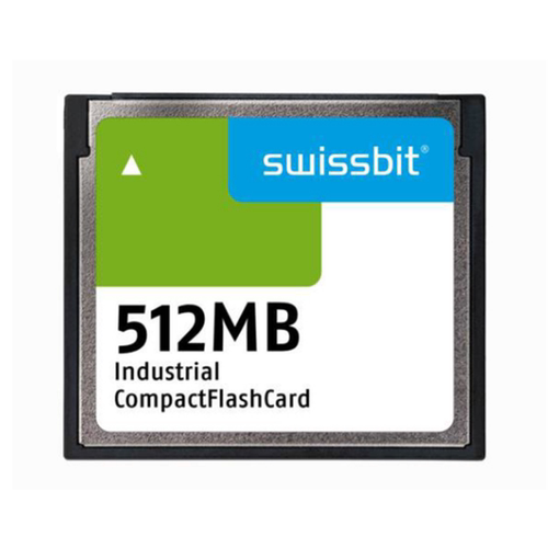 SFCF0512H1BK1MT-C-MS-553-SMA MEM CARD COMPACTFLASH 512MB SLC