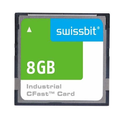 SFCF8192H1BK4MT-C-QT-563-SMA MEMORY CARD COMPACTFLASH 8GB SL
