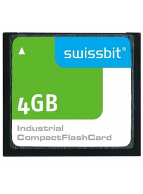 SFCF4096H1AF1TO-C-GS-51P-STD MEM CARD COMPACTFLASH 4GB PSLC