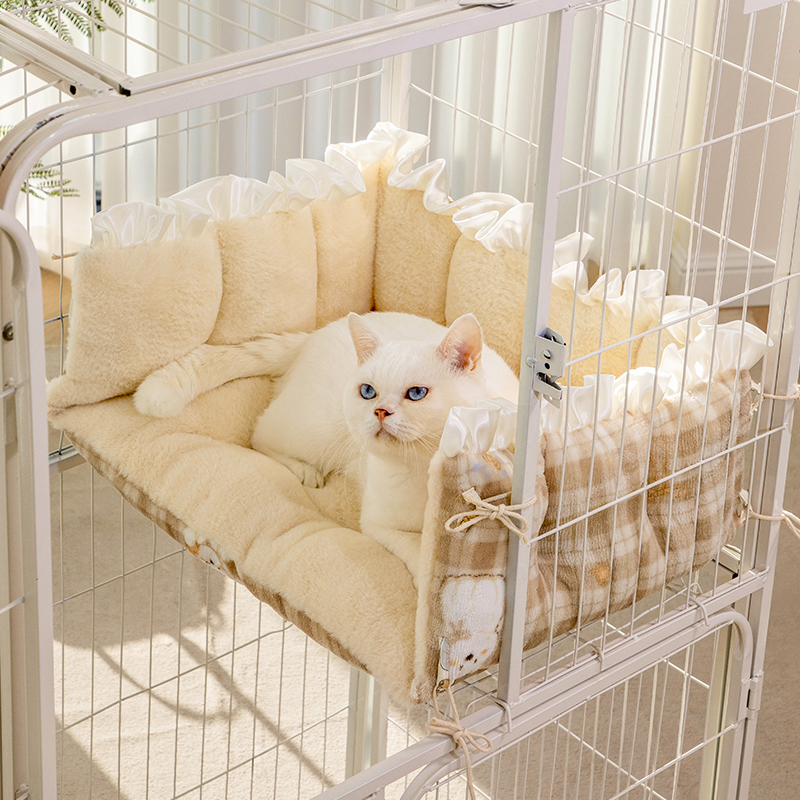 【超柔兔绒蓄热保暖】猫笼窝