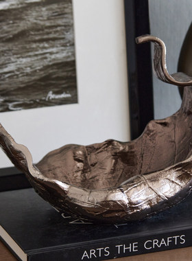 印度进口铝叶之舞韵收纳摆件