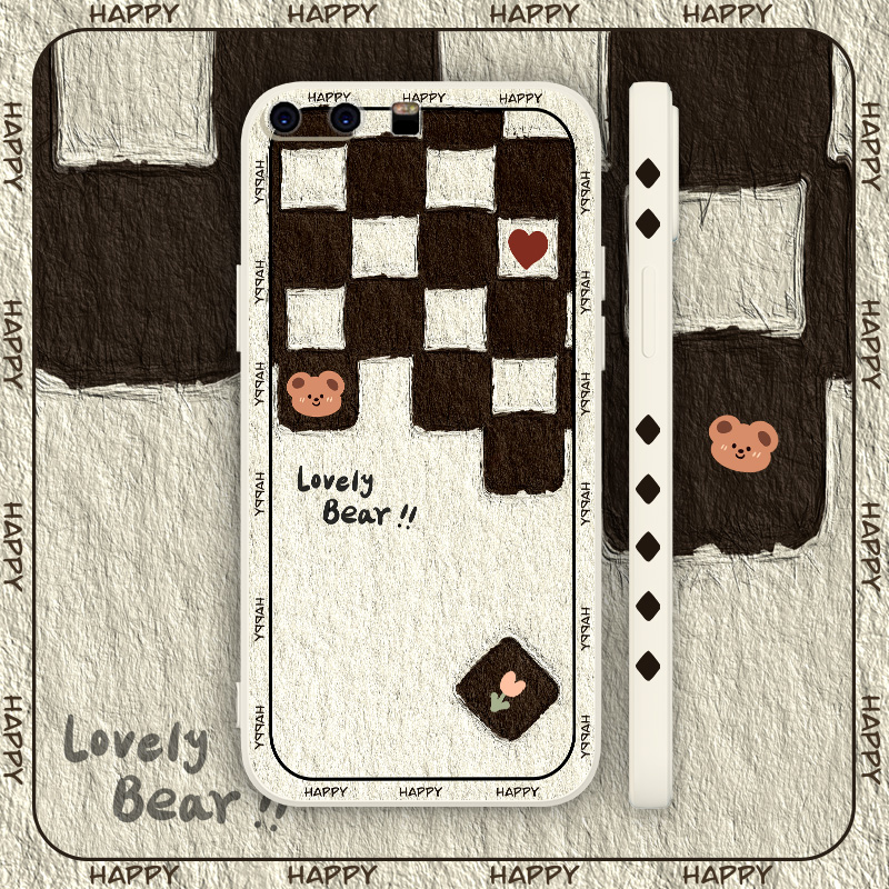 huawei液态硅胶全包镜头手机壳