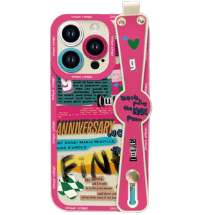 粉色海报vivos16手机壳x90/x80pro新款腕带女s15/s12/s10/s9液态硅胶x70/x60pro+防摔镜头X50全包y73s保护套