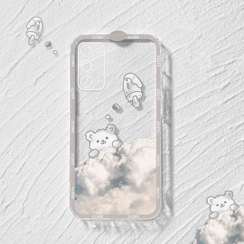 三星note20手机壳透明可爱防摔