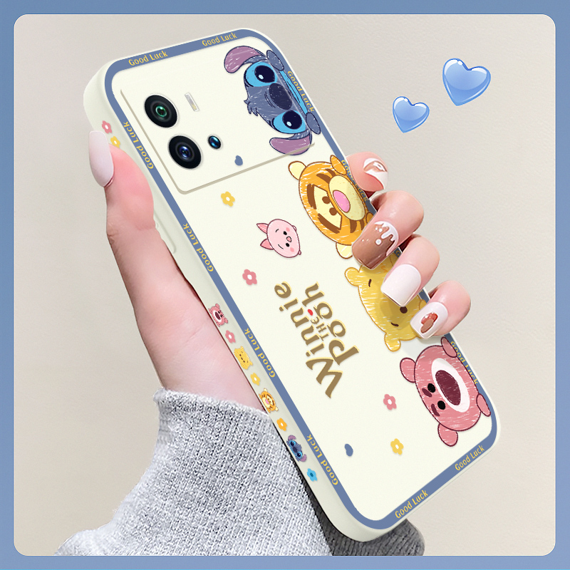 vivoiqoo9手机壳卡通液态硅胶