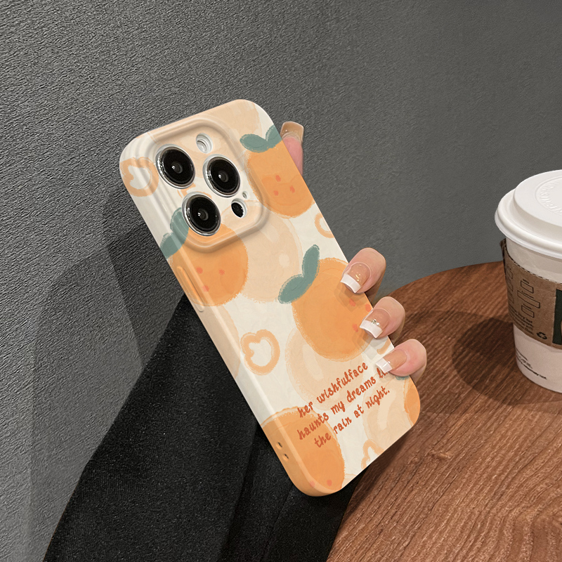 华为p60G8793橘橙菲林壳