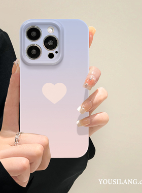 渐变紫色适用小米14手机壳13pro菲林壳xm12s秋冬新款MI11全包镜头mi十三防摔女xiaomi高级感12pro小众保护套