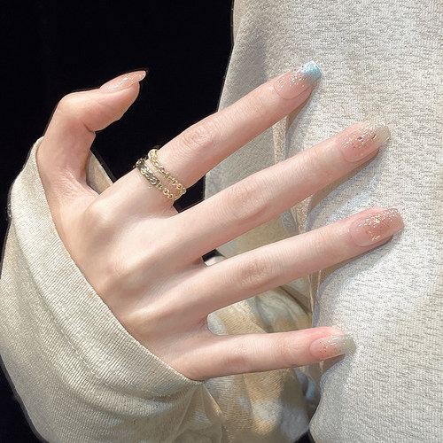 百搭少女可甜可温柔纯手工穿戴甲