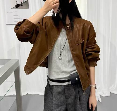 四季青文子家实体批发麂皮绒外套夹克-2642