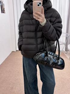 9885 羽绒服 高品质特级95白鸭绒排骨款 连帽拉链款