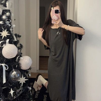 甜美可爱kitty猫带胸垫睡裙女夏