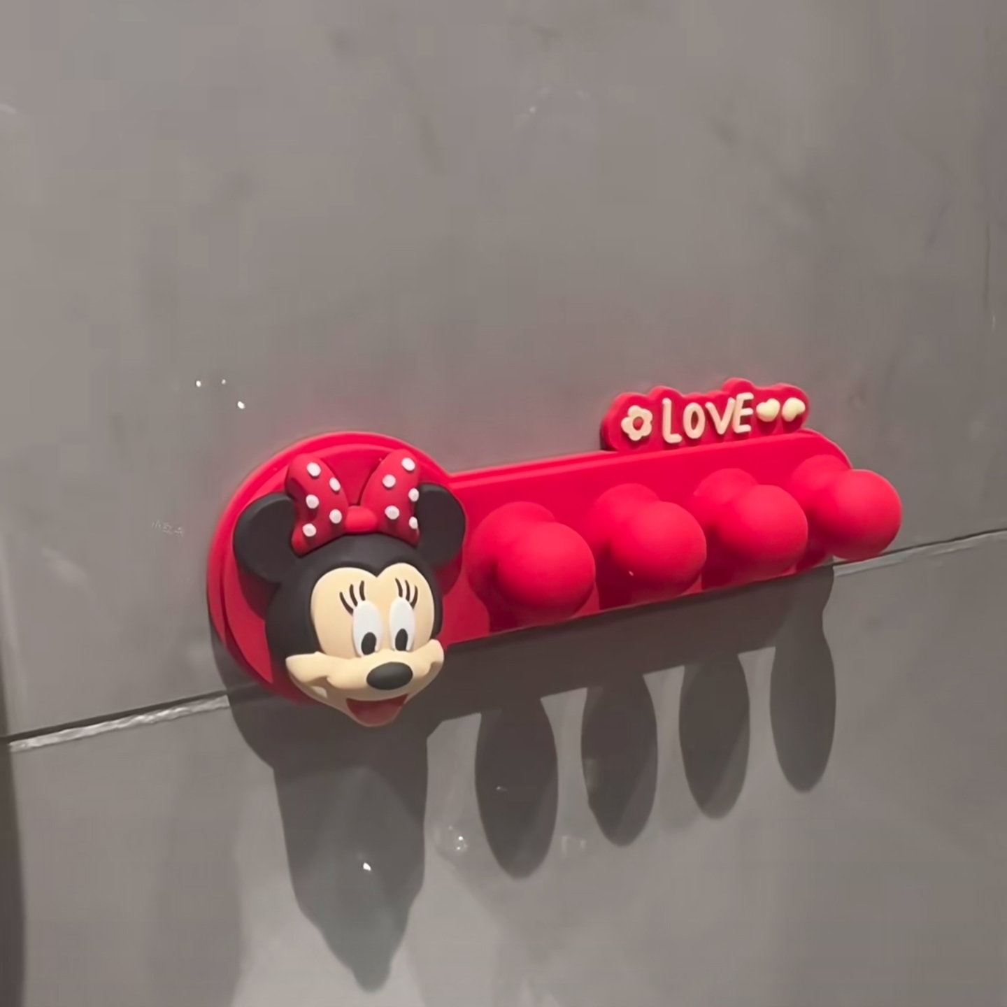 ANNAHOUSE家居馆1卡通电动牙刷架可爱创意牙刷置物架米奇牙刷架卫