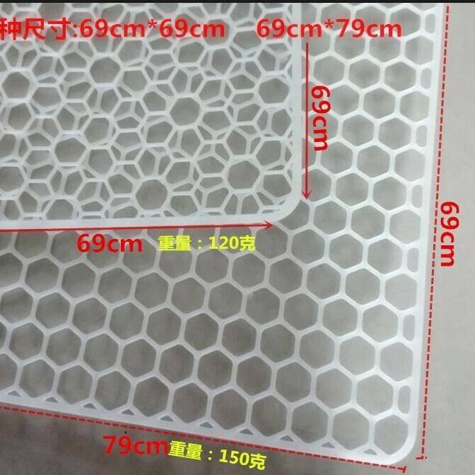 加厚养殖塑料平网养殖场家用阳台防护网养鸡网育雏漏粪网安全防.