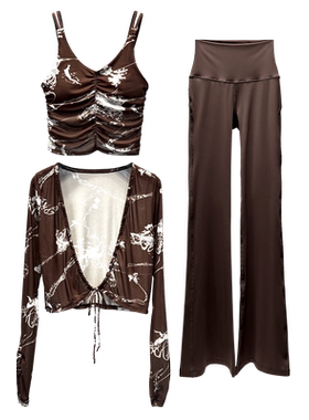 瑜伽服女背心套装高级感2025新款