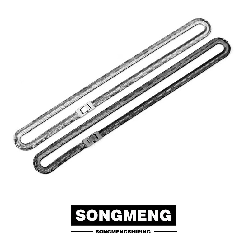 蛇骨链男款太钢情侣百搭项链轻奢潮流个美式风嘻哈锁骨链百搭饰品