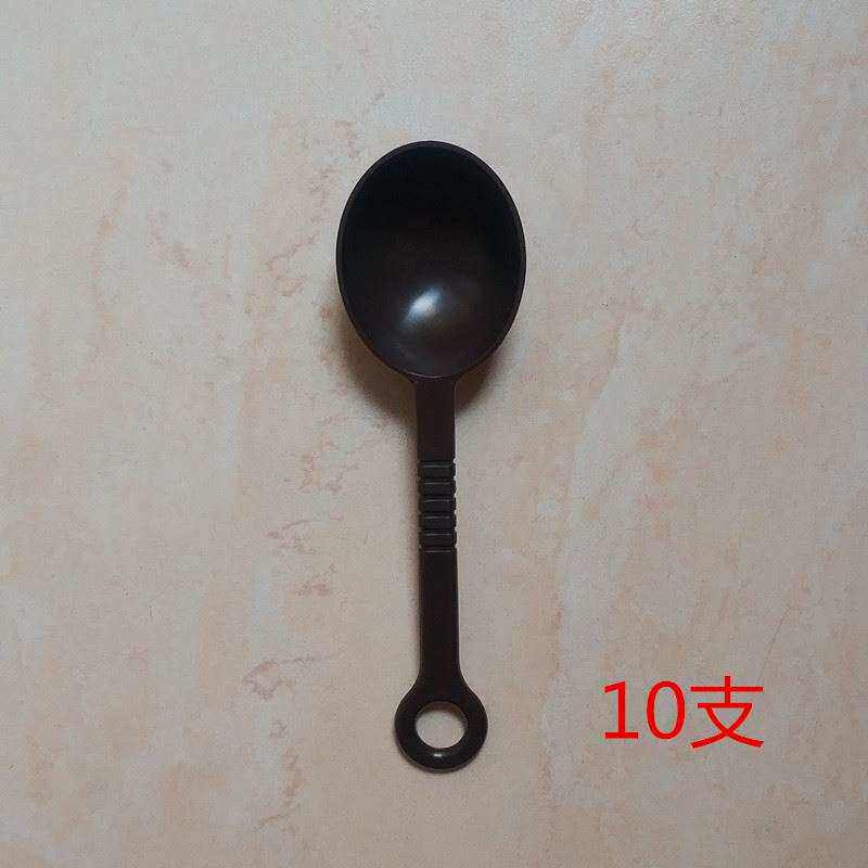 奶茶店加厚10g商用奶精果粉勺勺子加硬塑料量勺小咖啡搅拌勺